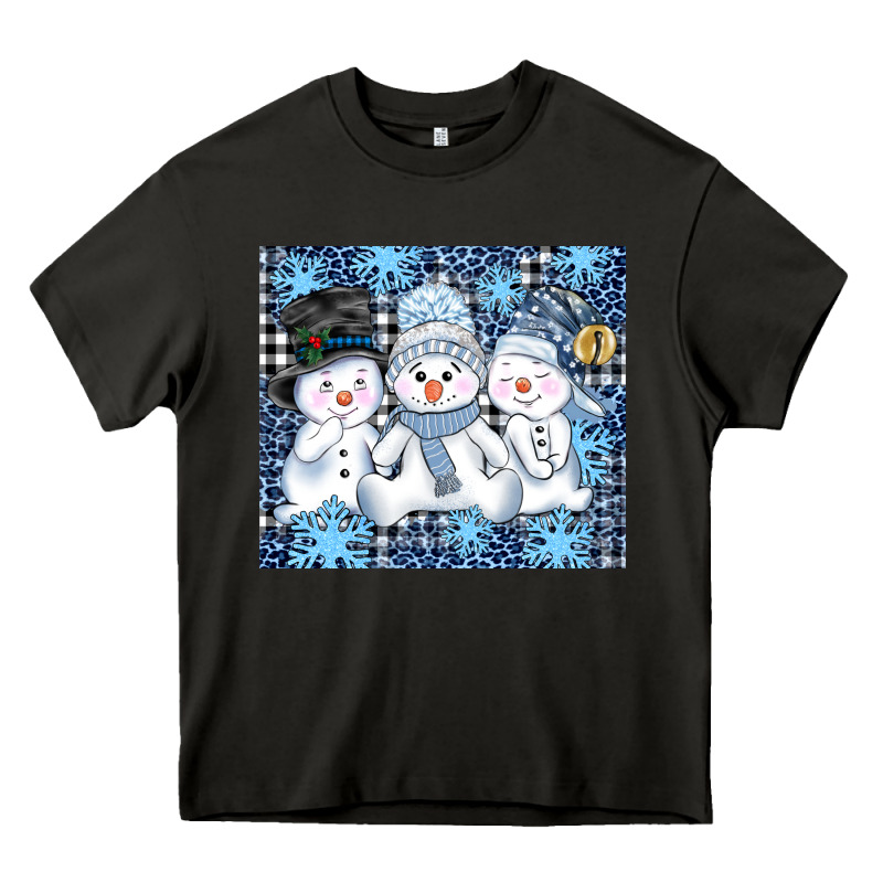 Snowman Tumbler Heavy Core Tee by AdoDesignShop | Teevron