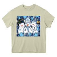 Mossy snowman tumbler Heavy Core Tee - AdoDesignShop
