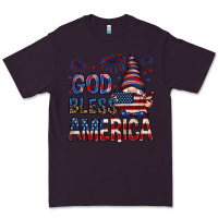 Plum god bless america Premium Tee - NancyCooperArtShop