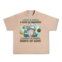 Burro A Pinch Of Patience a Das Of Kindness Urban Heavy Tee - MaliasSmallBusiness