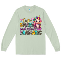 Matcha cute smart and a little bit dramatic Long Sleeve Tee - Artiststas