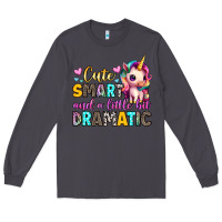 Smoke cute smart and a little bit dramatic Long Sleeve Tee - Artiststas