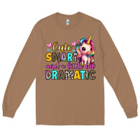 Toasted Coconut cute smart and a little bit dramatic Long Sleeve Tee - Artiststas