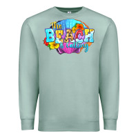 Seafoam The beach is calling Premium Sweatshirt - FaDigitalArtStudio