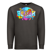 Smoke The beach is calling Premium Sweatshirt - FaDigitalArtStudio