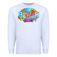 White The beach is calling Premium Sweatshirt - FaDigitalArtStudio