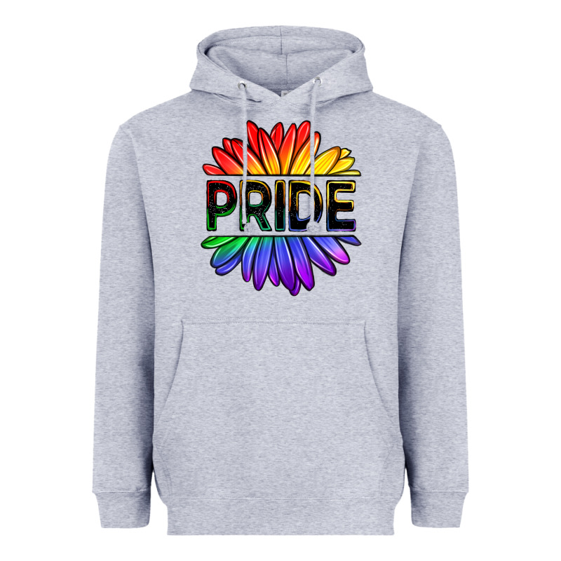 Hippie Pride Sunflowers Heavyweight Hoodie by OliviaCreatesArt | Teevron