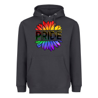Smoke hippie pride sunflowers Heavyweight Hoodie - OliviaCreatesArt