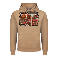 Vintage Coffee all i want for christmas is a cow Vintage Hoodie - RanaPortraitStore
