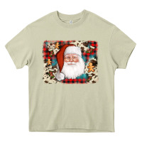 Mossy cowhide santa cookie socks background Heavy Core Tee - AdoDesignShop
