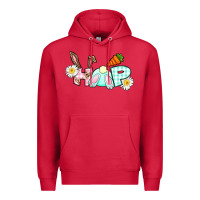 Cardinal Hop bunny Easter Day Premium Hoodie - CowGirlArtShop