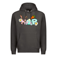Smoke Hop bunny Easter Day Premium Hoodie - CowGirlArtShop