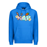 True Royal Hop bunny Easter Day Premium Hoodie - CowGirlArtShop