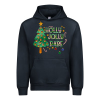Navy Jolly Jolly Babe Urban Hoodie - CowhideDigitalArt