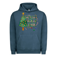 Pigment Midnight Navy Jolly Jolly Babe Urban Hoodie - CowhideDigitalArt
