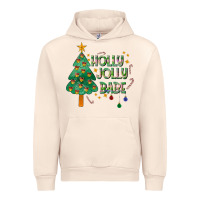 Sandshell Jolly Jolly Babe Urban Hoodie - CowhideDigitalArt