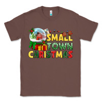Chestnut Small town Christmas Classic Tee - NancyCooperArtShop