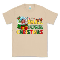 Mushroom Small town Christmas Classic Tee - NancyCooperArtShop
