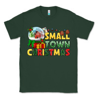 Sports Green Small town Christmas Classic Tee - NancyCooperArtShop