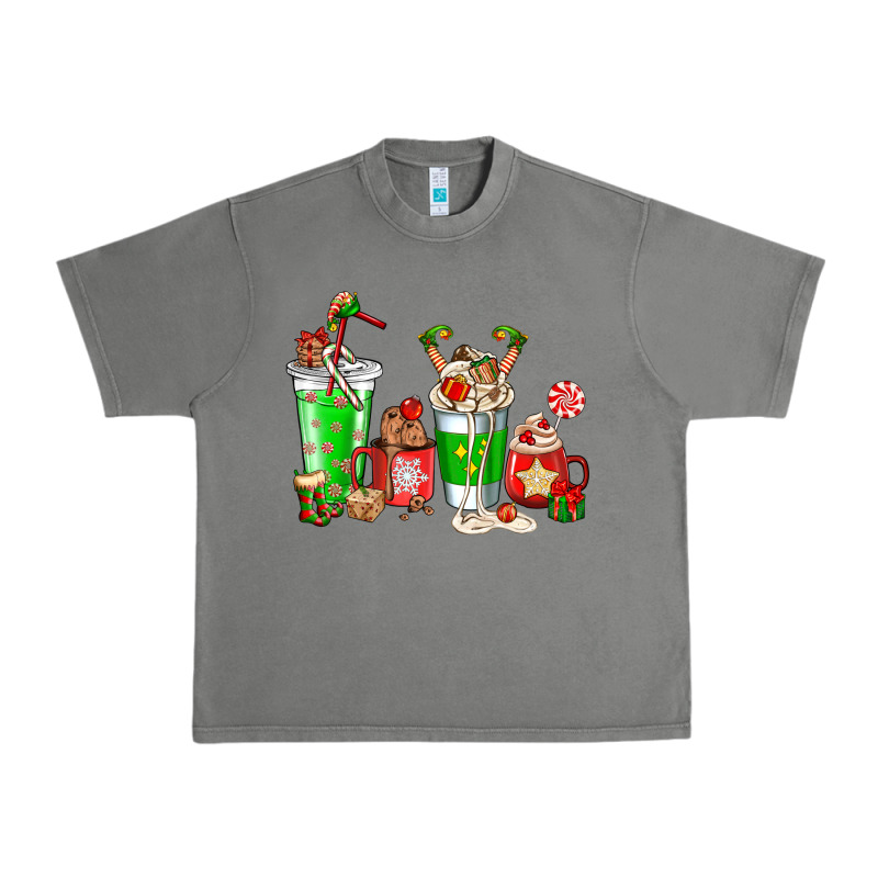 Elf Coffee Cups Urban Heavy Tee by NancyCooperArtShop | Teevron