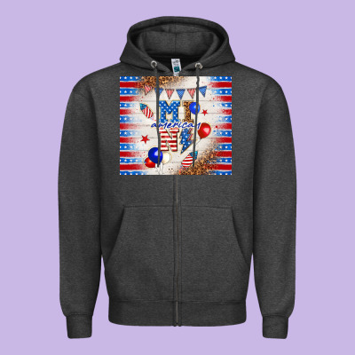 American Mini Zipper Hoodie Designed By Tumblerdesignbyshophia