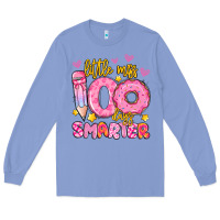 Colony Blue little miss 100 days smarter Long Sleeve Tee - Artiststas