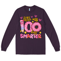 Plum little miss 100 days smarter Long Sleeve Tee - Artiststas