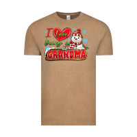 I Love Being A Grandma Vintage Tee | Teevron