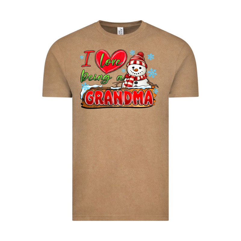 I Love Being A Grandma Vintage Tee by MaliasSmallBusiness | Teevron