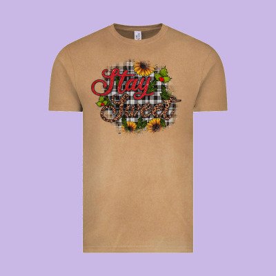 Stay Sweet Vintage Tee Designed By Jahusdesignshop