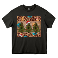 Asphalt Christmas trees leopard Heavy Core Tee - AdoDesignShop