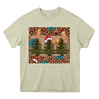 Mossy Christmas trees leopard Heavy Core Tee - AdoDesignShop