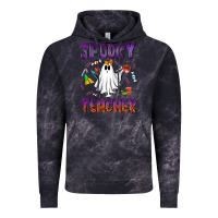 Cloud Black spooky teacher Vintage Hoodie - NancyCooperArtShop