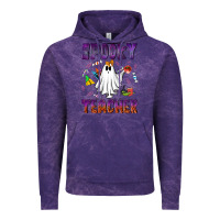 Cloud Purple spooky teacher Vintage Hoodie - NancyCooperArtShop