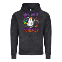 Vintage Black spooky teacher Vintage Hoodie - NancyCooperArtShop