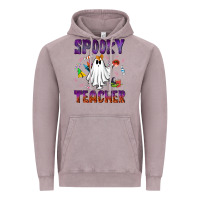 Vintage Zinc spooky teacher Vintage Hoodie - NancyCooperArtShop
