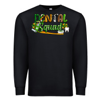 Black St. Patrick's Day Dental squad Premium Sweatshirt - OliviaCreatesArt