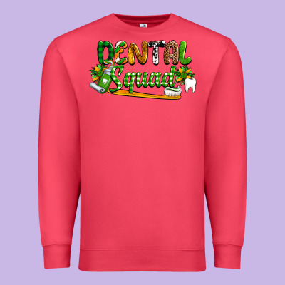St. Patrick's Day Dental Squad Premium Sweatshirt Designed By Oliviacreatesart