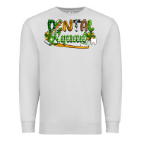 Dove Grey St. Patrick's Day Dental squad Premium Sweatshirt - OliviaCreatesArt