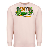 Pale Pink St. Patrick's Day Dental squad Premium Sweatshirt - OliviaCreatesArt