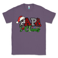 Lavender Papa Claus with christmas lights and mistletoe Classic Tee - NancyCooperArtShop