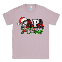 Lilac Papa Claus with christmas lights and mistletoe Classic Tee - NancyCooperArtShop