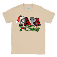 Mushroom Papa Claus with christmas lights and mistletoe Classic Tee - NancyCooperArtShop