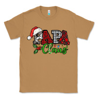 Toasted Coconut Papa Claus with christmas lights and mistletoe Classic Tee - NancyCooperArtShop