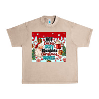 French Oak hot cocoa cozy blankets christmas movies tumbler Urban Heavy Tee - MaliasSmallBusiness