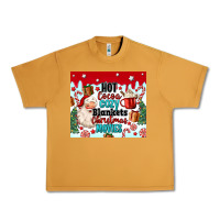 Peanut Butter hot cocoa cozy blankets christmas movies tumbler Urban Heavy Tee - MaliasSmallBusiness