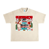 Sandshell hot cocoa cozy blankets christmas movies tumbler Urban Heavy Tee - MaliasSmallBusiness
