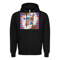Black American mama Zipper Hoodie - TumblerDesignByShophia