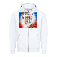 White American mama Zipper Hoodie - TumblerDesignByShophia