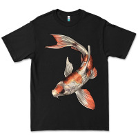 Black Koi Fish Premium Tee - LillyAllenDesigns